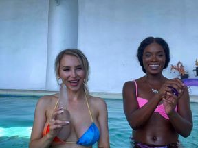Wet JOI with Ana Foxxx