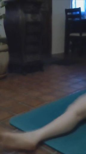 Captivating moment from &quot;Classic Beauty Does Yoga&quot;