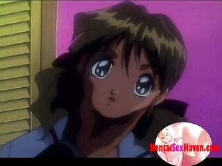 manga teen angel gets her butt banged by an grandad
