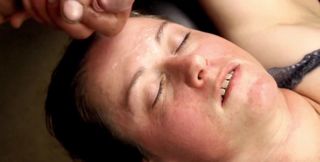 Cumming on Her Face Facial Cumshot