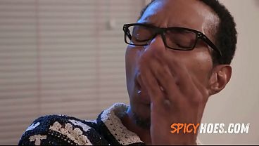 Two Black Guys Fucking The Art Girl - Mighty Dee