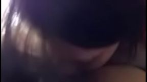 Chelsea Lynn blowing small cock