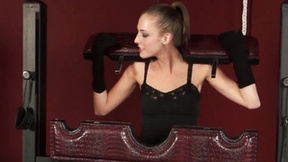 ”Small breated girl bondage & hard domination”