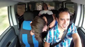 Fucking in a taxi