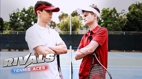 Twink Tennis Palyer Dicked Down By Jock Rival - Twink