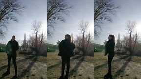 hier pendant ma balade, j ai pense a vous, je vous ai fait une petite exhib