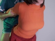 Velma Cosplay fucked hard at Halloween - SweetDarling