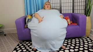 SSBBW Feedee Ivy Davenport Eats Until She Pops Explodes