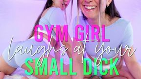 Gym girl laughs at your small dick SPH