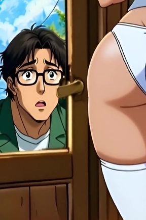 Cuckold Husband Came Home From Work Too Early and Caught His Wife Fucking the Gardener