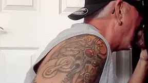 Tattooed Oral Dilf Sucks Gloryhole Dick Till Cum In Mouth