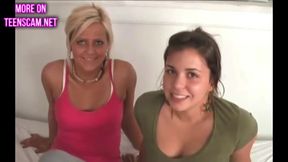 full cute eighteen years old sam lesbian action - mature