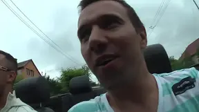 Hunting for women to fuck in a Caprio car, compilation