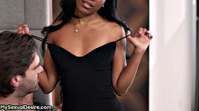 Big ebony bae hard doggyfucked