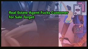 Real Estate Agent fucks her client to make sales conversion