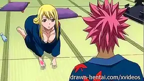 Natsu Sweeps Lucy Into Ecstasy Under Moonlight in Fiery Dragon Tryst
