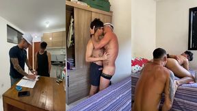 ele pagou o servico de manutencao do apartamento dando o cuzinho