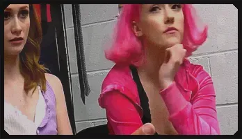 Evie Rees and Scarlet Skies Intense Cock Sucking Session | Calvin Hardy Dominates