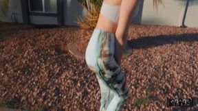Big Cocked Dude Spotted A Sexy Jogger With Injury - Paris Amour (katee v, raina rae, scott nails, stella luxx, ycancan)