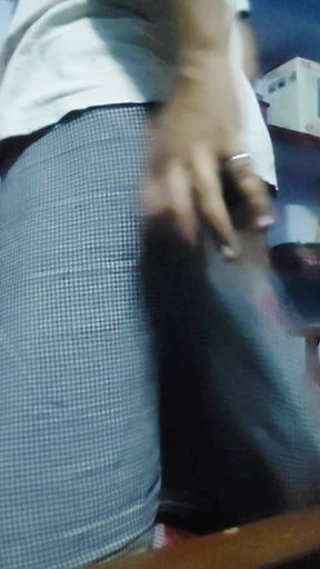 My big ass on the camera