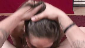 ”Abella Danger shows off her meat sucking skills in P-O-V”