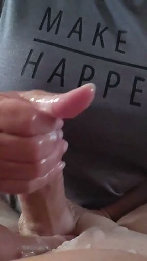 Big Cock Hand Job   Clip 1