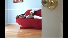 Hot girl gets double-fucked by two huge cocks