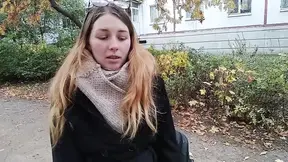 Fucked a college girl at the entrance