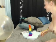 First Time Big Toy Anal Live Show