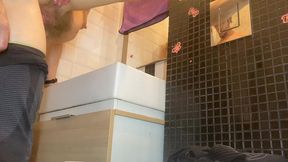 tattooed slut seduce me in the night s club public toilet and i fucked her hairy pussy, hiddencamera