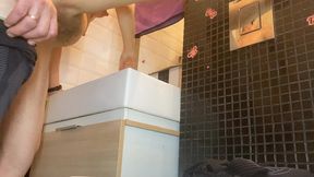 tattooed slut seduce me in the night s club public toilet and i fucked her hairy pussy, hiddencamera