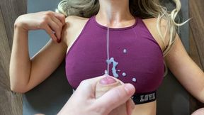 Can't Stop Fucking Friend's Wife While She Is Doing Yoga