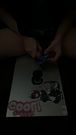 cute trans girl cums inside toy car