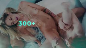 GIRLSWAY - Petite Kenzie Reeves Has Intense Scissoring With Doctor After Massively Squirting On Her
