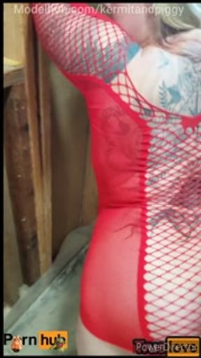 Piggys Contractor Adventure Short And Quick Version Condom Removed Cum on Ass Cuckold