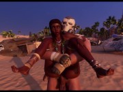 Giant boobs ebony princess anal (Wildlife animation)
