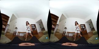 Stepmom testing your power VR Porn