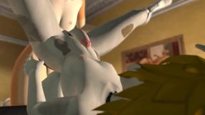 Bunny Boy and Deer Twink Get Rutted Hard in SL Breeding Marathon