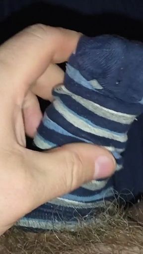 Sock Filled with Cum