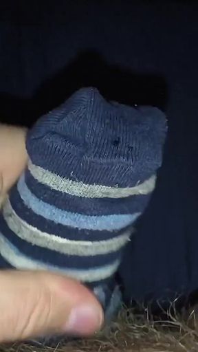 Sock Filled with Cum