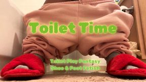 Toilet Time - Toilet Play Fantasy & Foot Shoe Fetish