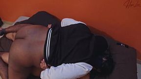Discover my sexy stepsister in her room and we made love intensely