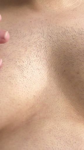 Using Nipple Sex Toy on my Sensitive Nipples Fat Chubby Huge Tits   Clip 1