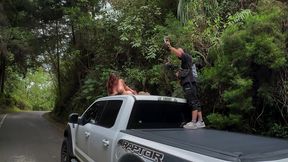 bts - sara blonde and danner mendez reunite to record outdoors - backstage club