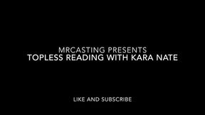 Topless Reading with Kara Nate