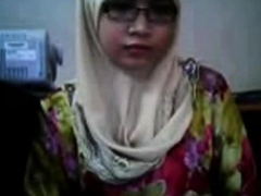 malay- awek tudung depan cam