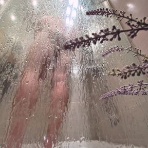 Amateru shaving balls and ass
