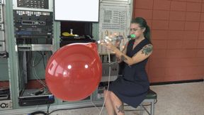 Mia Blows a BSA 17-inch Balloon to Bursting (MP4 - 1080p)