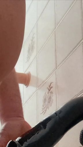 Key moment from "A quick one in the bathroom!!!"