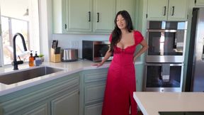 My big titty christian trad wife sister in law cheats on her husband at Thanksgiving - Cami Strella